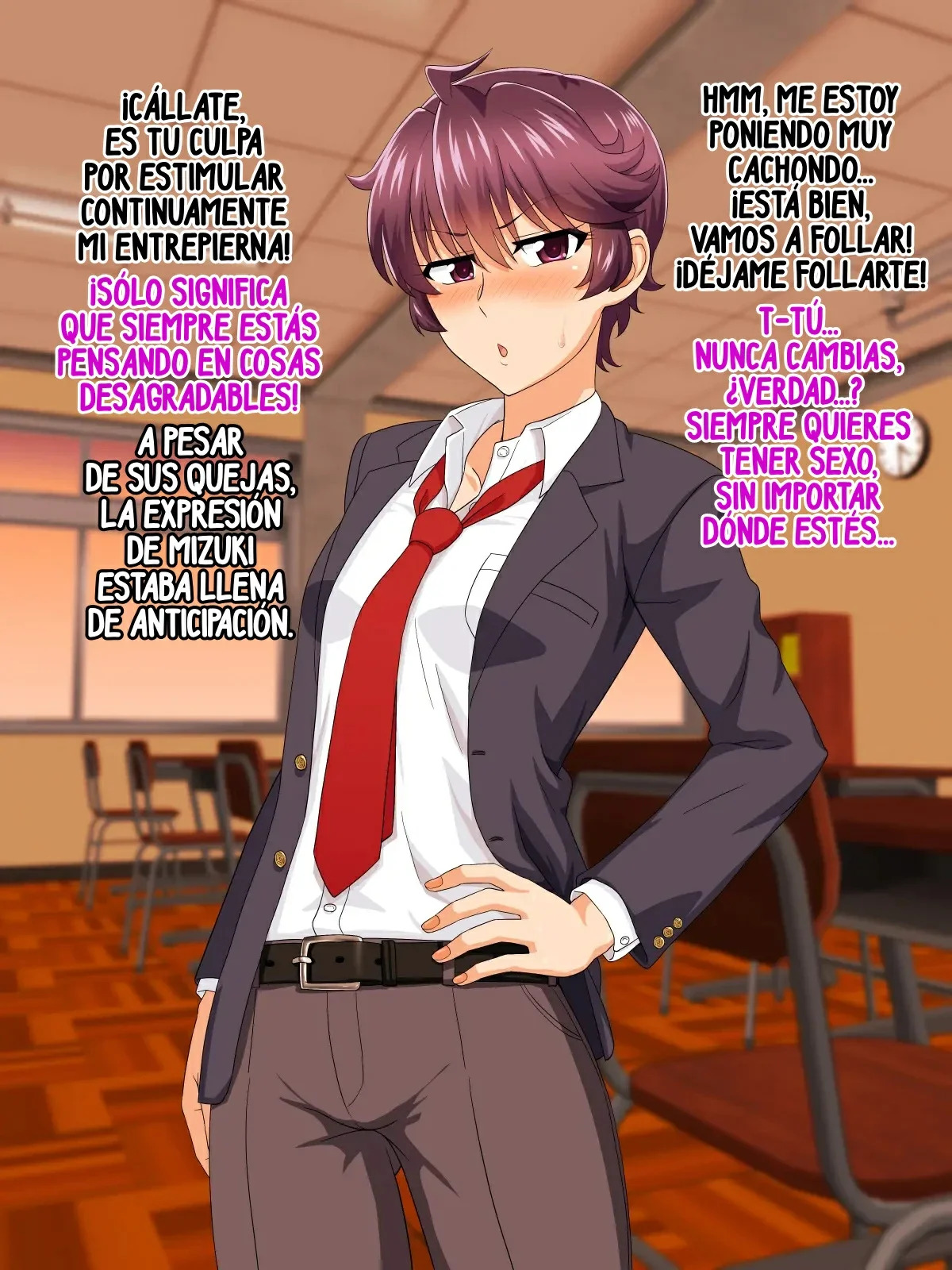 [PO Buyuu (Nagi Ichi)] Mannish Musume no Honne wa Sukebe na Bakunyuu Musume | A Mannish Girl's Hidden Side Is A Lusty Busty Girl [Spanish] - Page 133