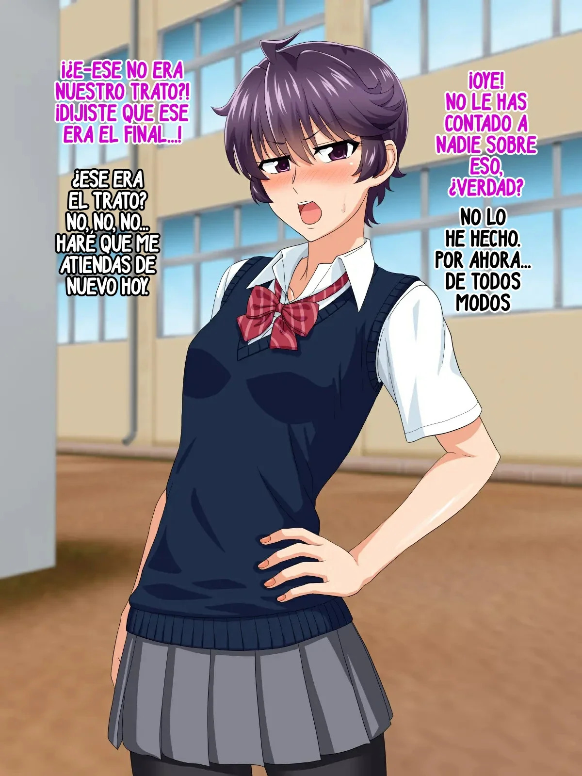 [PO Buyuu (Nagi Ichi)] Mannish Musume no Honne wa Sukebe na Bakunyuu Musume | A Mannish Girl's Hidden Side Is A Lusty Busty Girl [Spanish] - Page 26