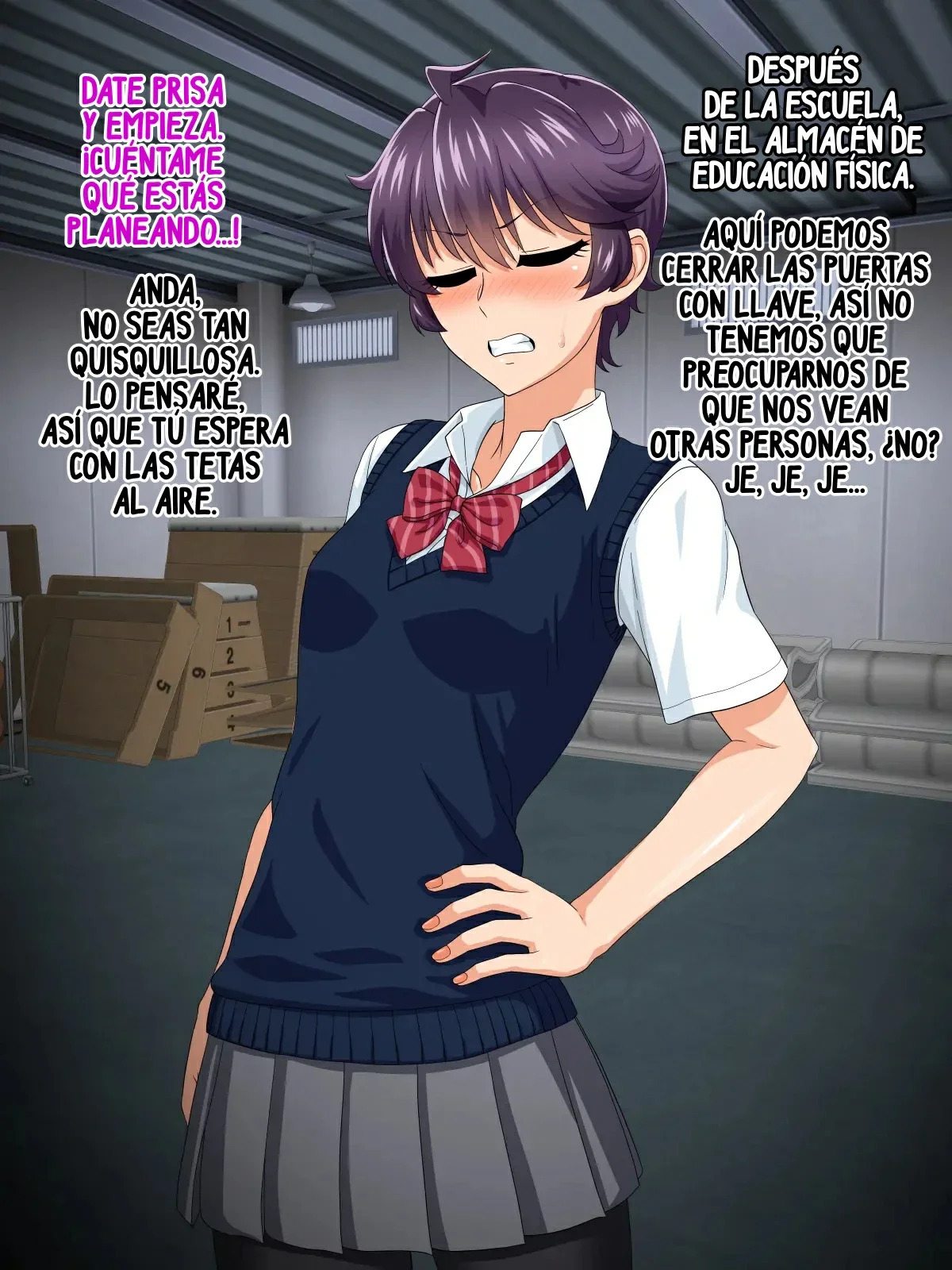 [PO Buyuu (Nagi Ichi)] Mannish Musume no Honne wa Sukebe na Bakunyuu Musume | A Mannish Girl's Hidden Side Is A Lusty Busty Girl [Spanish] - Page 27