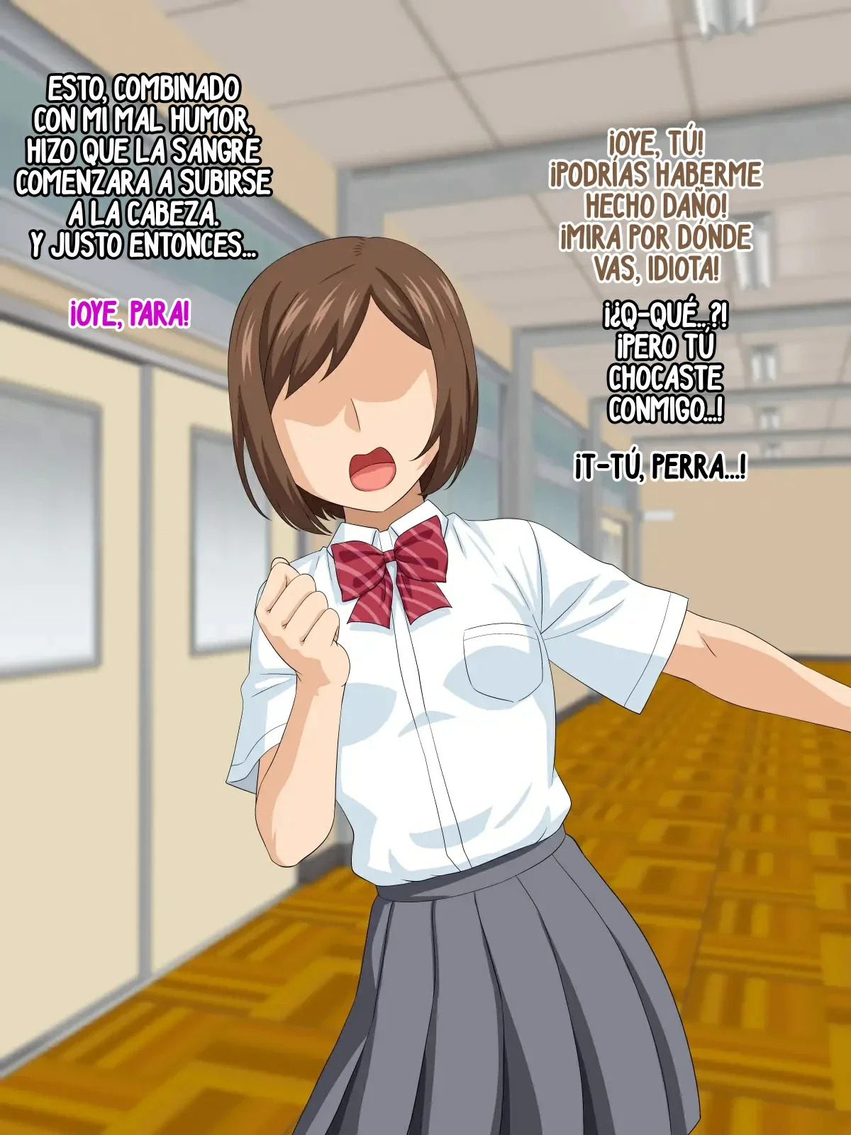 [PO Buyuu (Nagi Ichi)] Mannish Musume no Honne wa Sukebe na Bakunyuu Musume | A Mannish Girl's Hidden Side Is A Lusty Busty Girl [Spanish] - Page 3