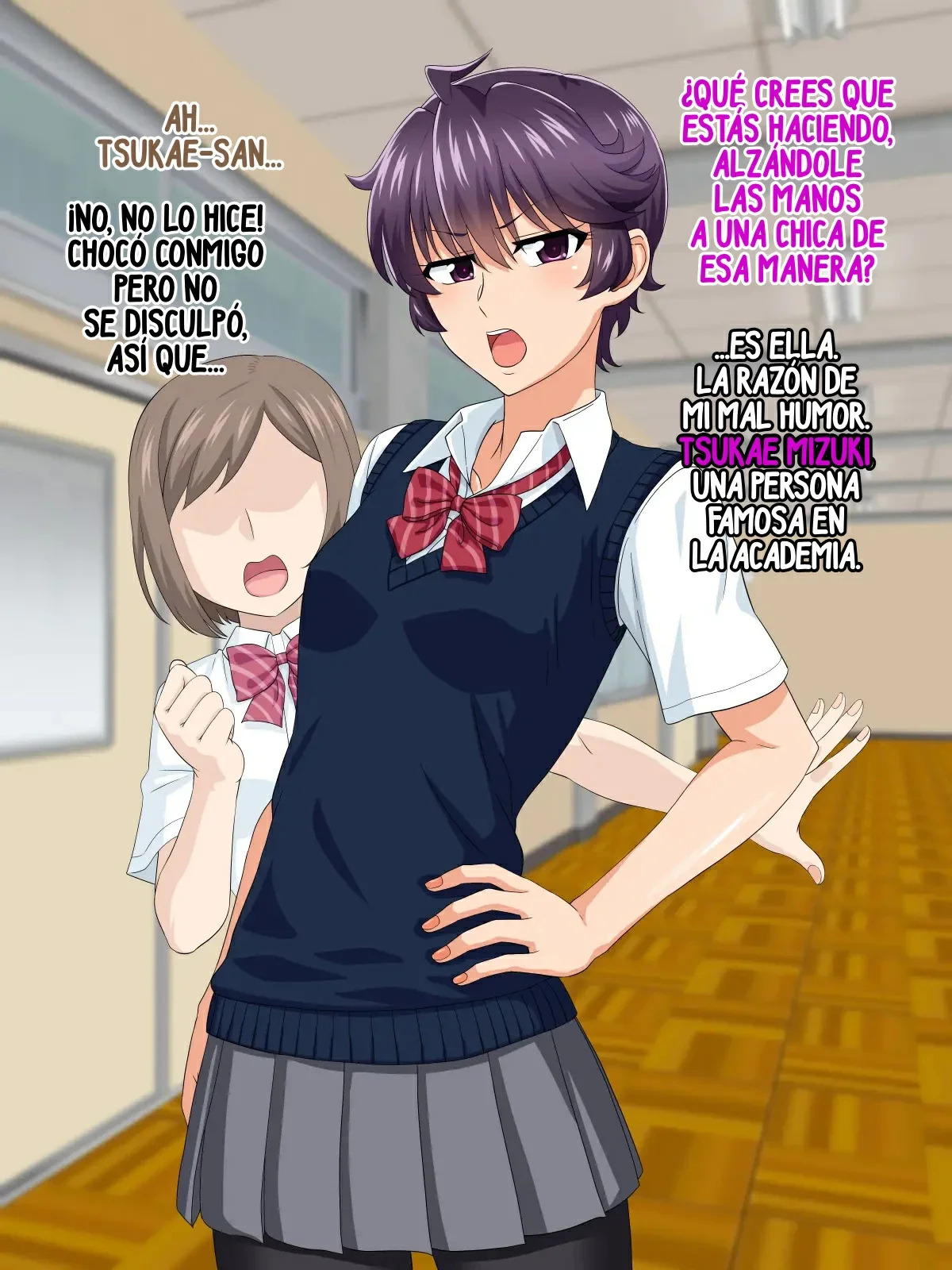 [PO Buyuu (Nagi Ichi)] Mannish Musume no Honne wa Sukebe na Bakunyuu Musume | A Mannish Girl's Hidden Side Is A Lusty Busty Girl [Spanish] - Page 4