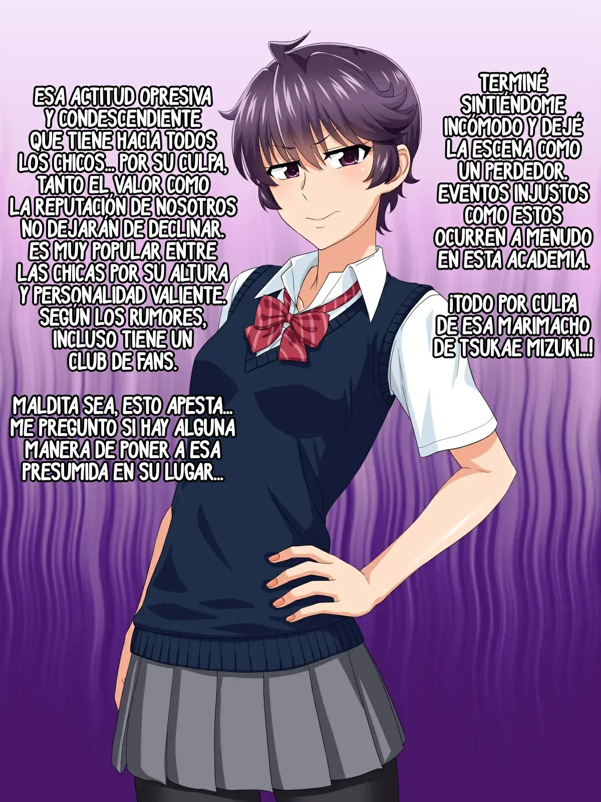 [PO Buyuu (Nagi Ichi)] Mannish Musume no Honne wa Sukebe na Bakunyuu Musume | A Mannish Girl's Hidden Side Is A Lusty Busty Girl [Spanish] - Page 6