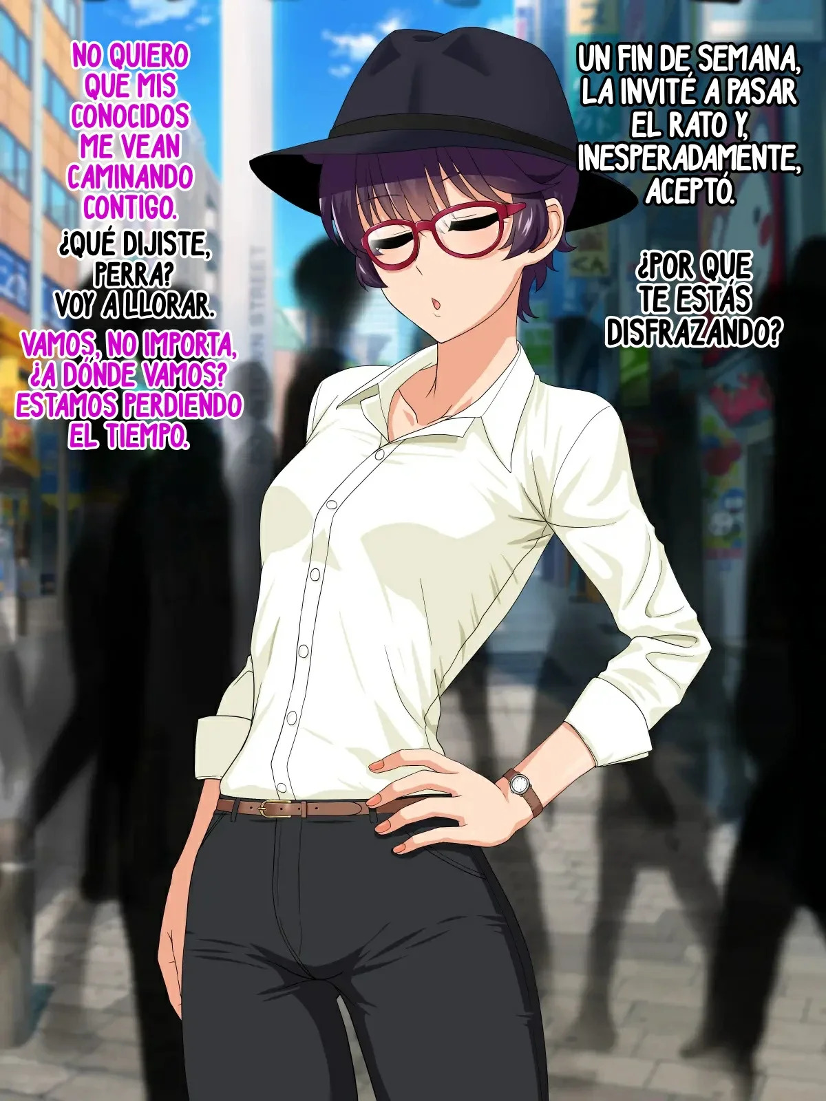 [PO Buyuu (Nagi Ichi)] Mannish Musume no Honne wa Sukebe na Bakunyuu Musume | A Mannish Girl's Hidden Side Is A Lusty Busty Girl [Spanish] - Page 82