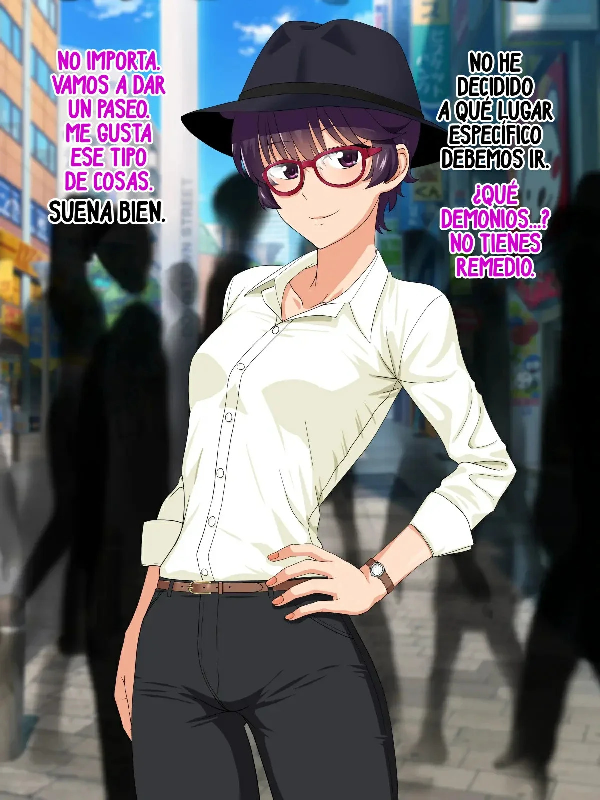 [PO Buyuu (Nagi Ichi)] Mannish Musume no Honne wa Sukebe na Bakunyuu Musume | A Mannish Girl's Hidden Side Is A Lusty Busty Girl [Spanish] - Page 83