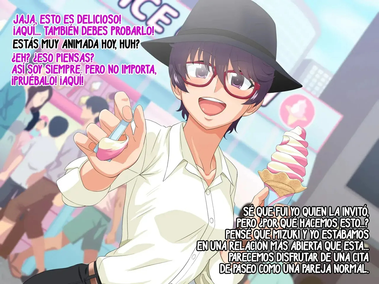 [PO Buyuu (Nagi Ichi)] Mannish Musume no Honne wa Sukebe na Bakunyuu Musume | A Mannish Girl's Hidden Side Is A Lusty Busty Girl [Spanish] - Page 84