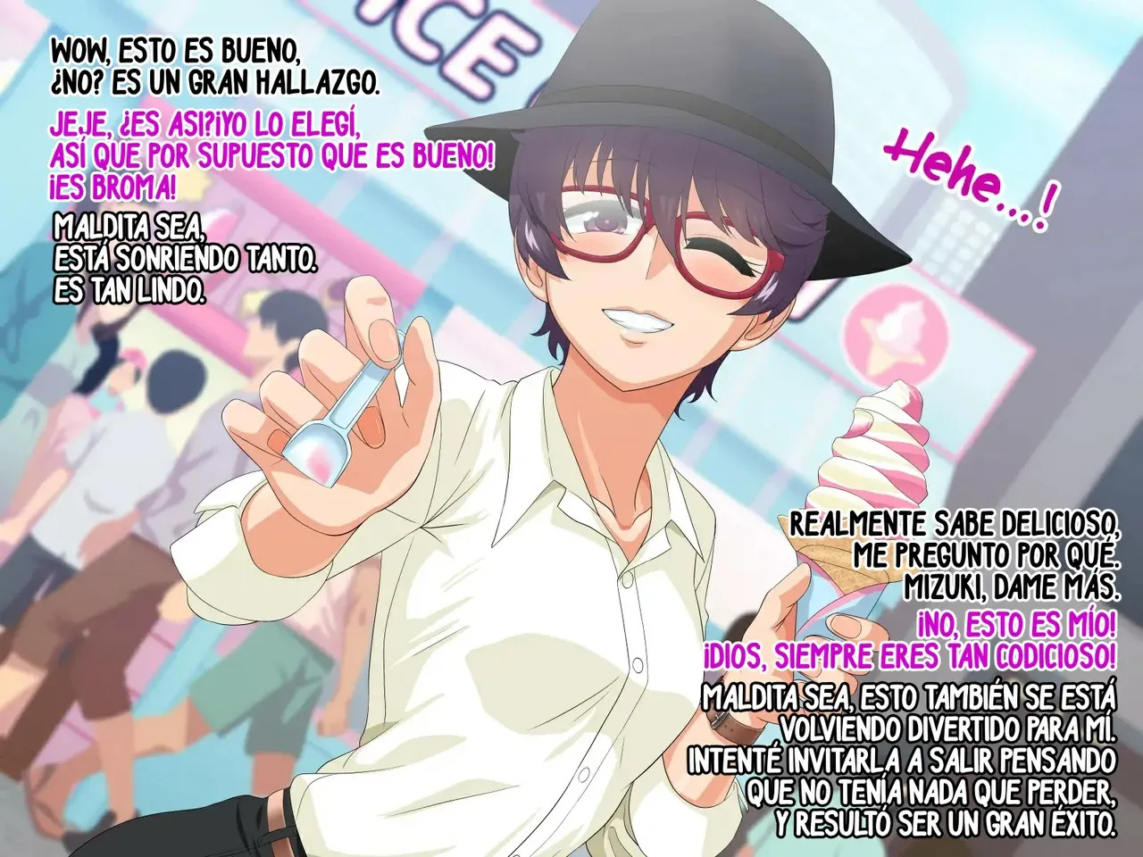 [PO Buyuu (Nagi Ichi)] Mannish Musume no Honne wa Sukebe na Bakunyuu Musume | A Mannish Girl's Hidden Side Is A Lusty Busty Girl [Spanish] - Page 85