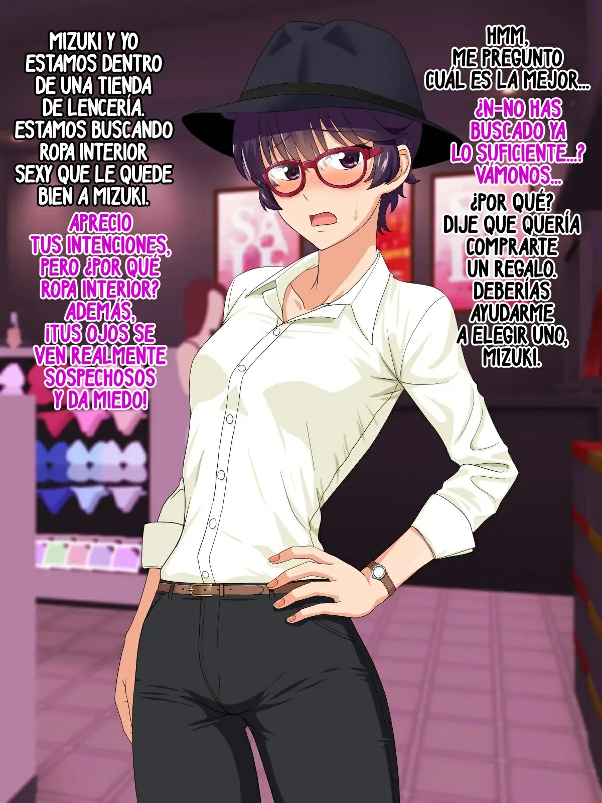[PO Buyuu (Nagi Ichi)] Mannish Musume no Honne wa Sukebe na Bakunyuu Musume | A Mannish Girl's Hidden Side Is A Lusty Busty Girl [Spanish] - Page 86