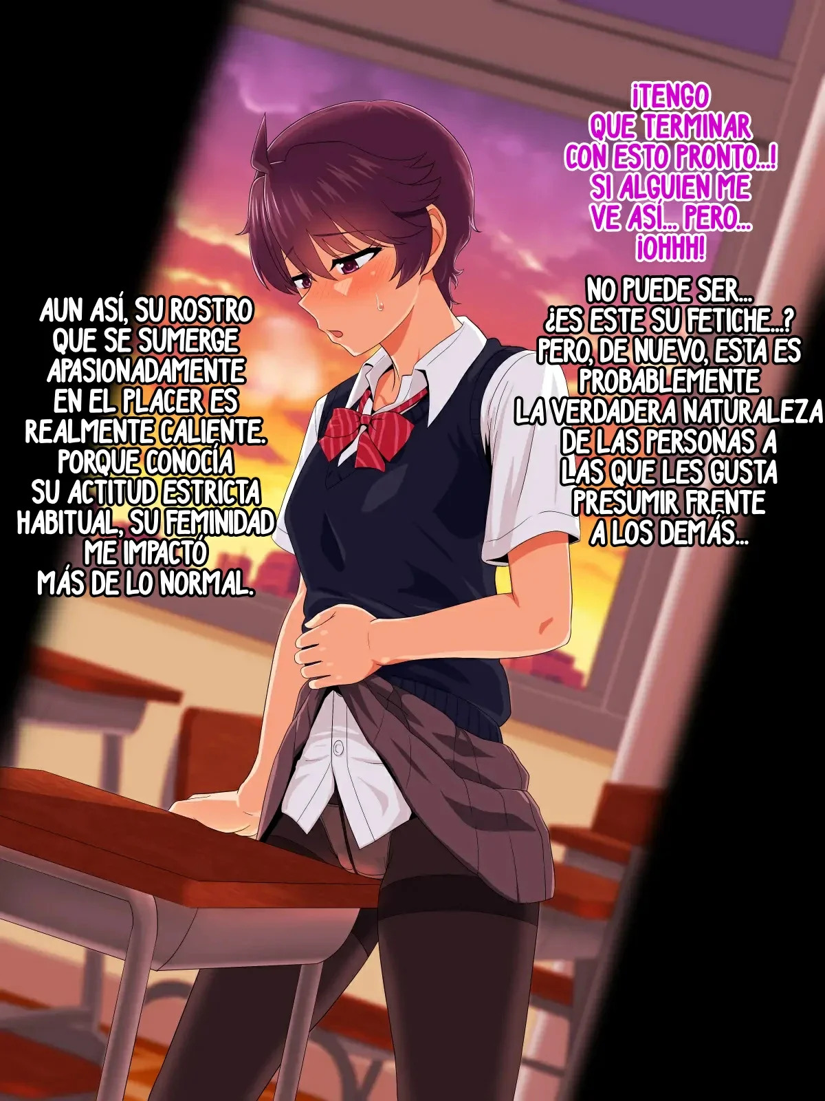[PO Buyuu (Nagi Ichi)] Mannish Musume no Honne wa Sukebe na Bakunyuu Musume | A Mannish Girl's Hidden Side Is A Lusty Busty Girl [Spanish] - Page 9
