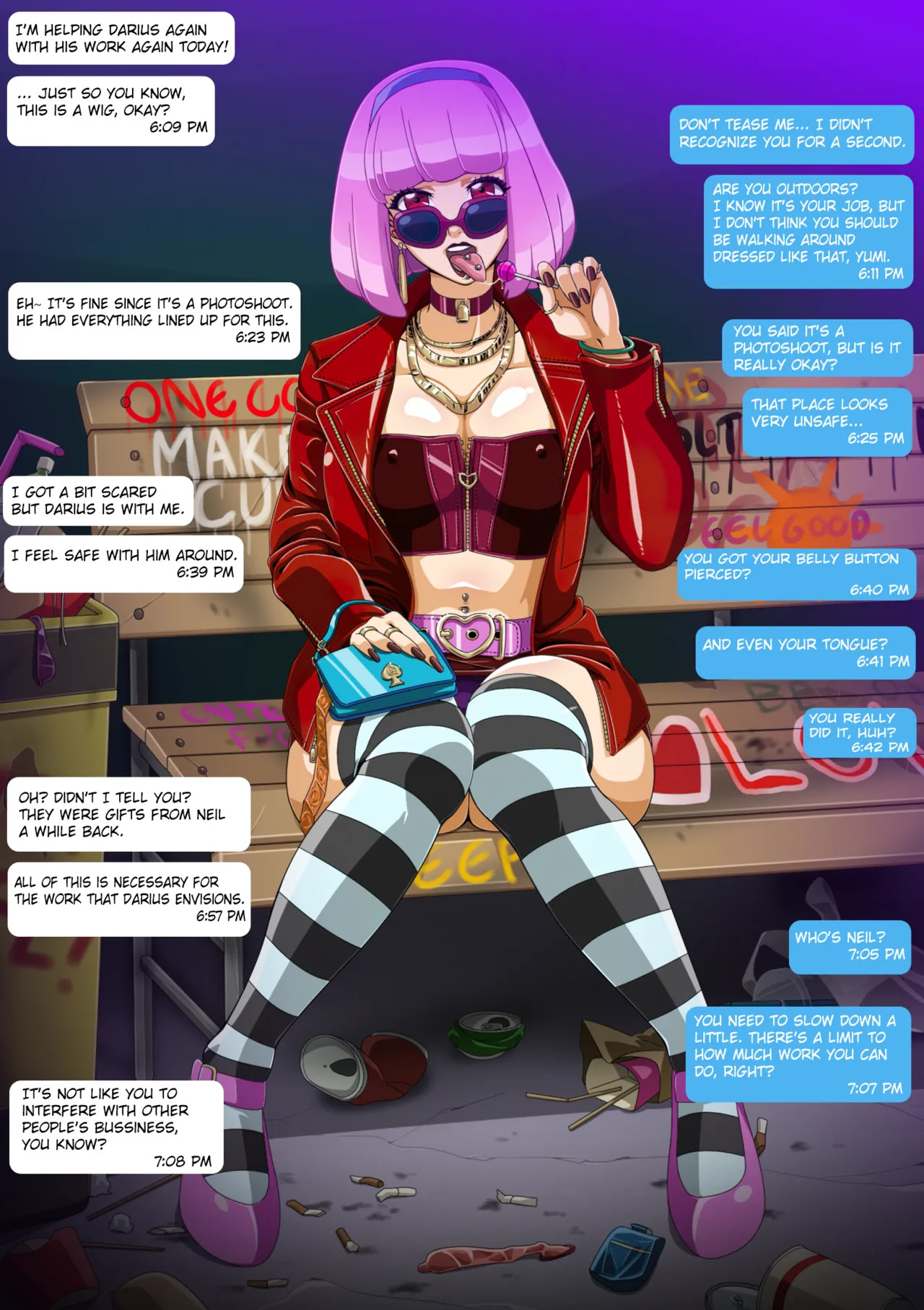 [Straw] Yumi's Study Abroad [English] (Ongoing) - Page 22