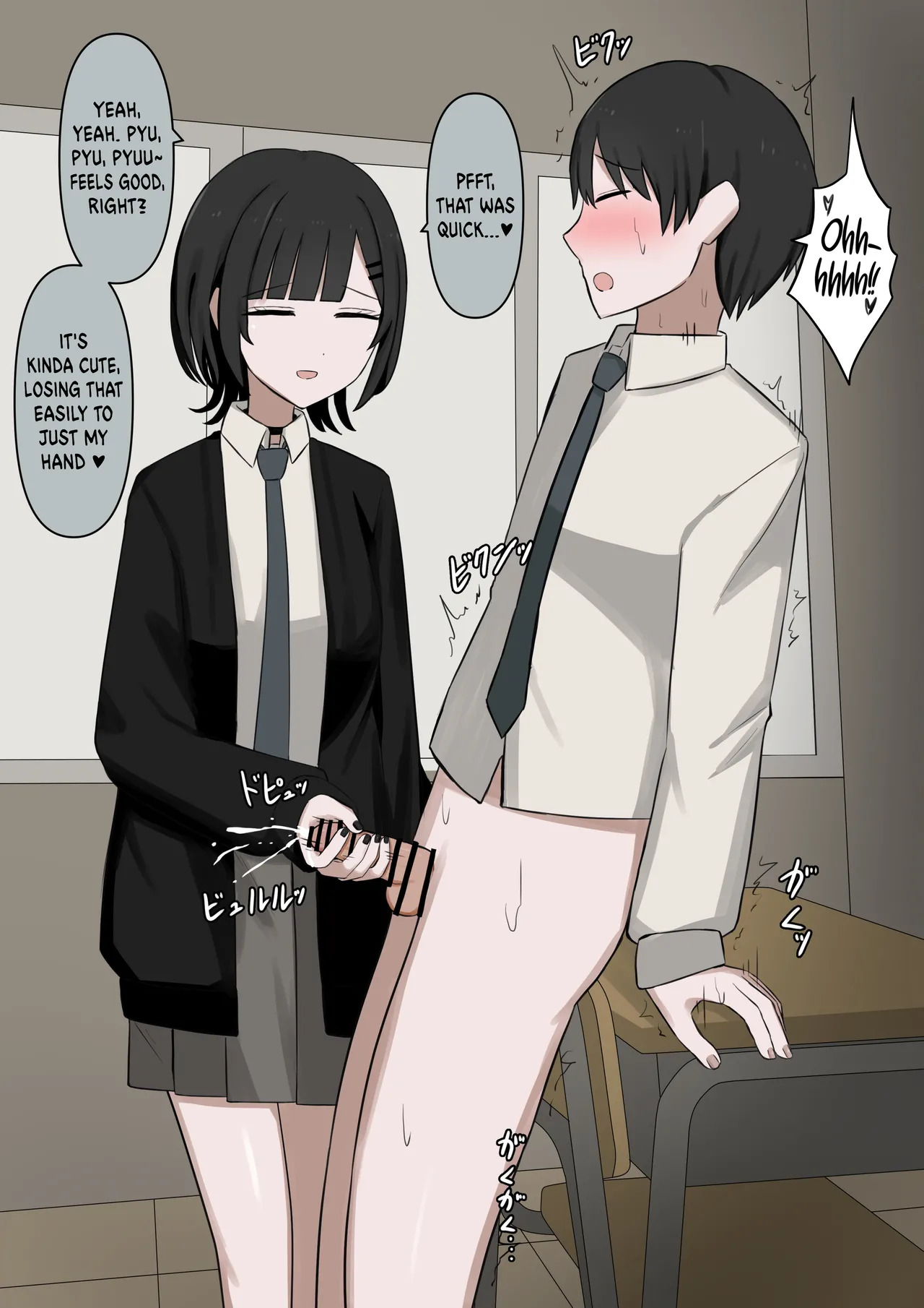 [Kaoinshou Zero] 1-Jikan ni Ikkai Hatsujou suru Boku to S datta Noku no Suki na Hito | Me Who Gets Horny Every Hour and the Sadist I Love [English] - Page 26