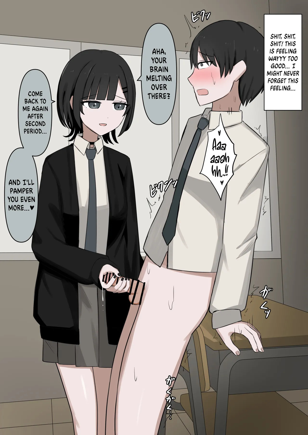 [Kaoinshou Zero] 1-Jikan ni Ikkai Hatsujou suru Boku to S datta Noku no Suki na Hito | Me Who Gets Horny Every Hour and the Sadist I Love [English] - Page 27