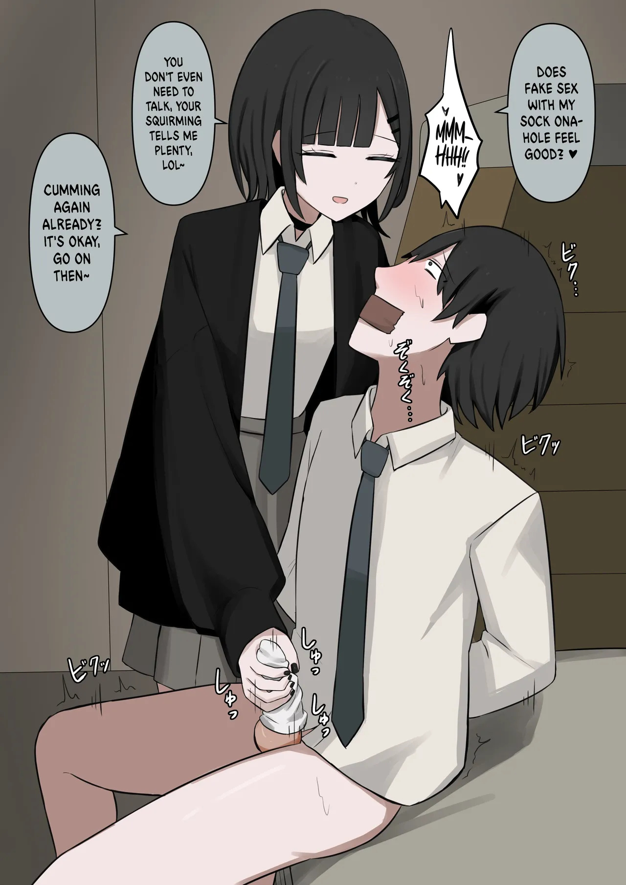 [Kaoinshou Zero] 1-Jikan ni Ikkai Hatsujou suru Boku to S datta Noku no Suki na Hito | Me Who Gets Horny Every Hour and the Sadist I Love [English] - Page 30
