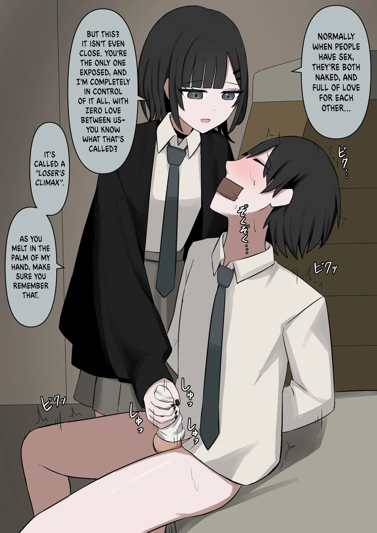 [Kaoinshou Zero] 1-Jikan ni Ikkai Hatsujou suru Boku to S datta Noku no Suki na Hito | Me Who Gets Horny Every Hour and the Sadist I Love [English] - Page 31
