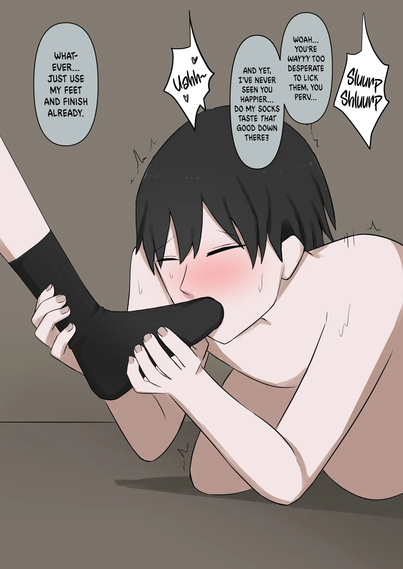 [Kaoinshou Zero] 1-Jikan ni Ikkai Hatsujou suru Boku to S datta Noku no Suki na Hito | Me Who Gets Horny Every Hour and the Sadist I Love [English] - Page 53