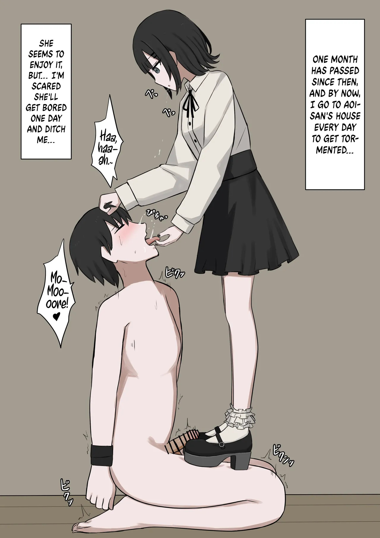 [Kaoinshou Zero] 1-Jikan ni Ikkai Hatsujou suru Boku to S datta Noku no Suki na Hito | Me Who Gets Horny Every Hour and the Sadist I Love [English] - Page 89