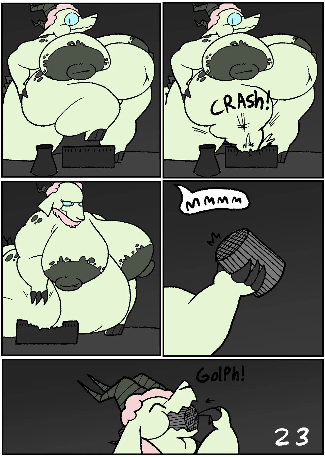 [livinglupis] Shawnzilla - Page 24