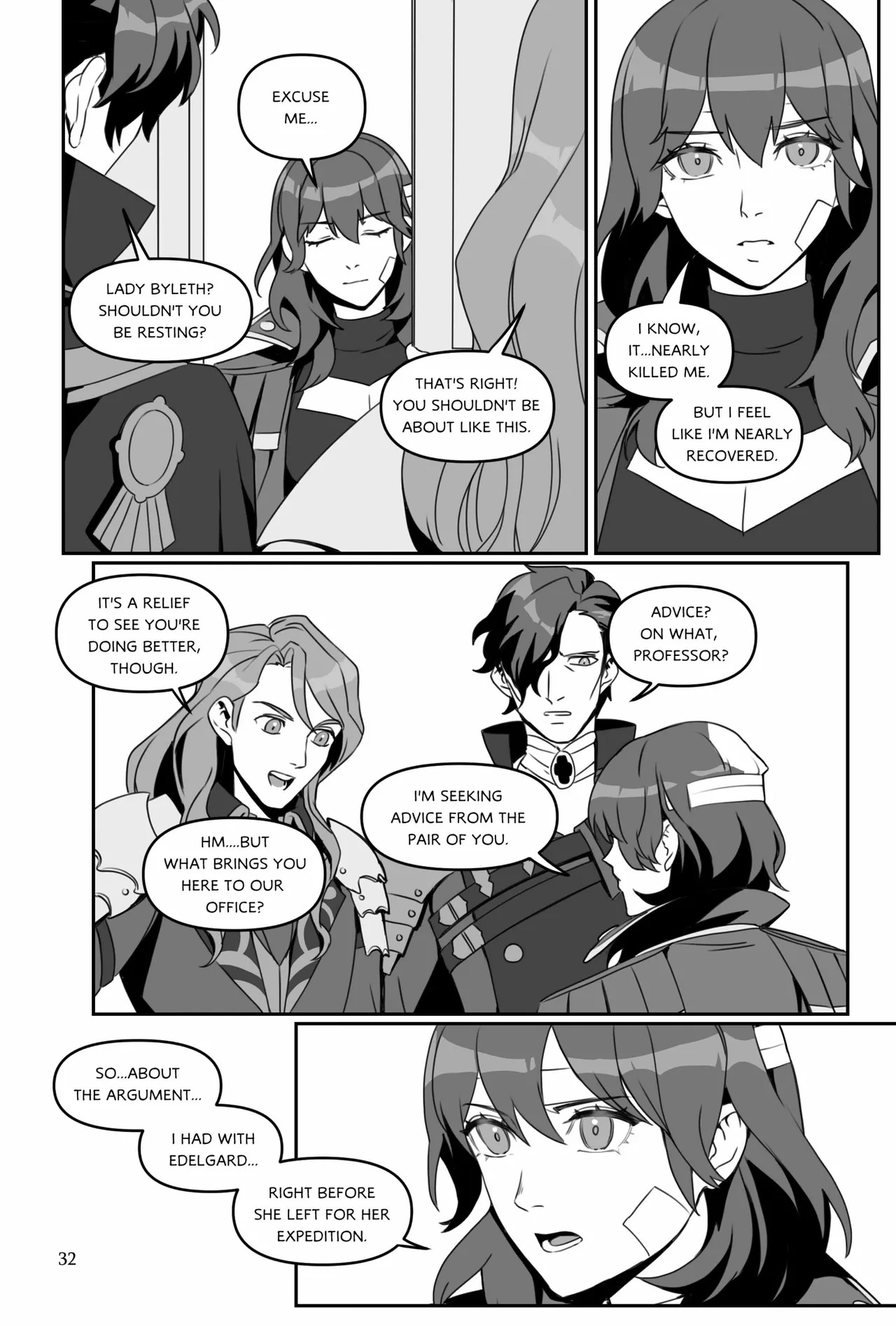 [Radiostarkiller] Never Guessed What Came After (Fire Emblem: Three Houses) - Page 32