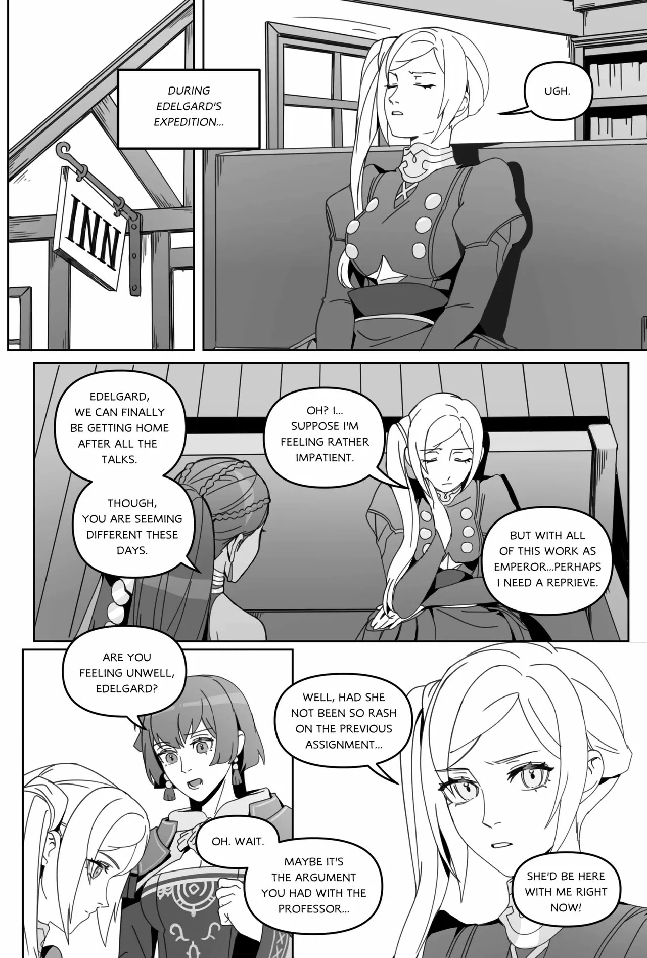[Radiostarkiller] Never Guessed What Came After (Fire Emblem: Three Houses) - Page 35