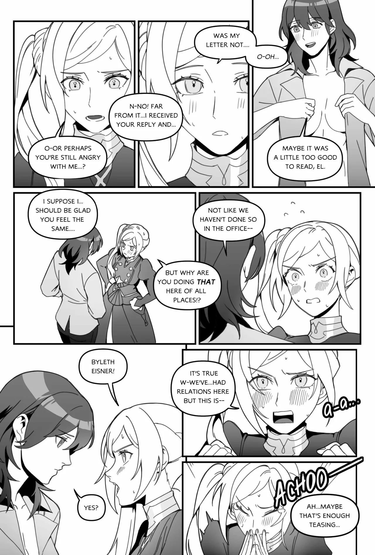 [Radiostarkiller] Never Guessed What Came After (Fire Emblem: Three Houses) - Page 49