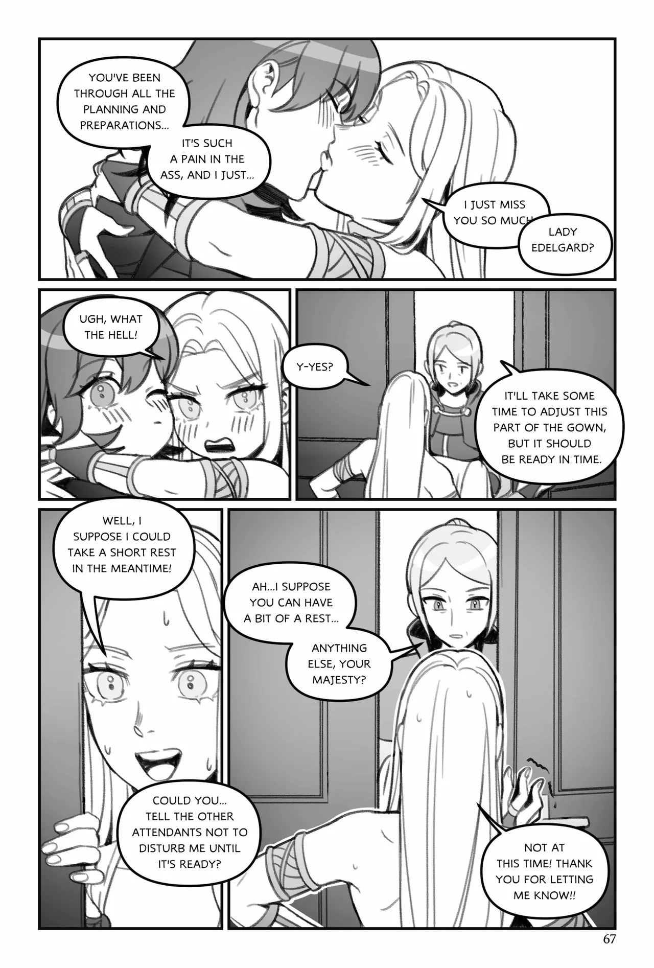 [Radiostarkiller] Never Guessed What Came After (Fire Emblem: Three Houses) - Page 67