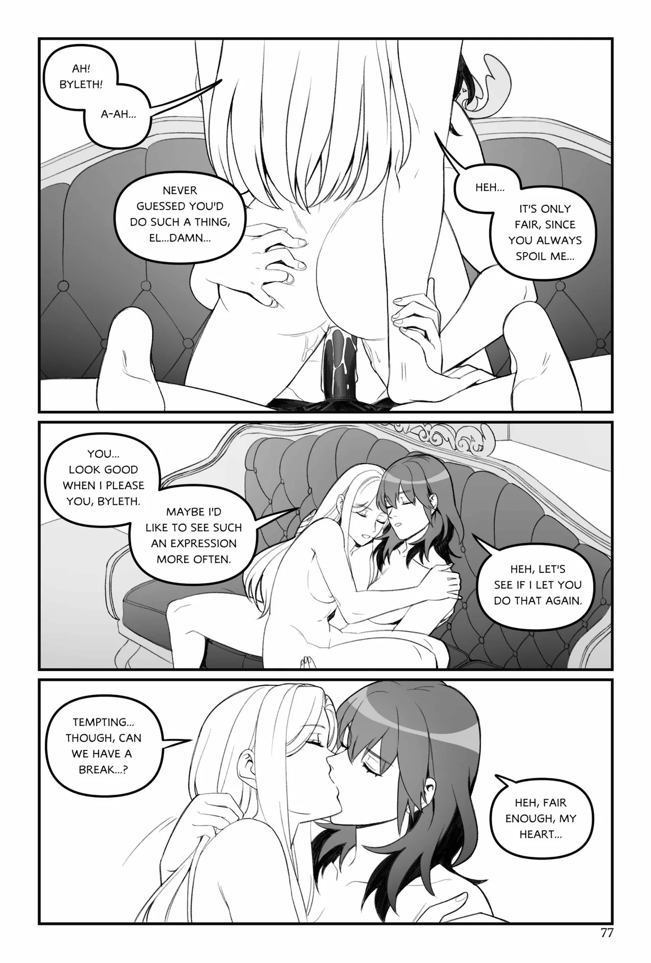 [Radiostarkiller] Never Guessed What Came After (Fire Emblem: Three Houses) - Page 77