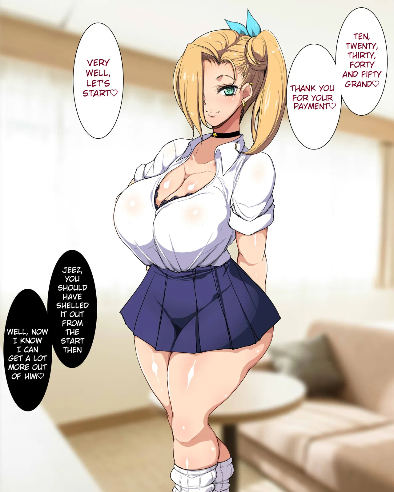 [Youkai Tamanokoshi (CHIRO)] Papakatsu Gal Wakarase Oji-san [English] [Raknnkarscans] - Page 13