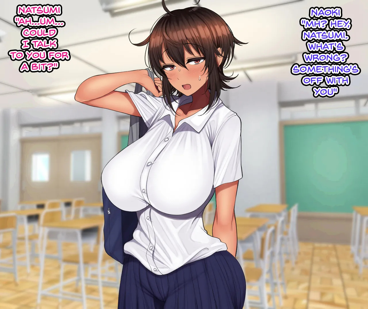 A Story About Having Sex With a Girl That Acts Like It's No Big Deal Since We Are Like Guy Friends - Page 245