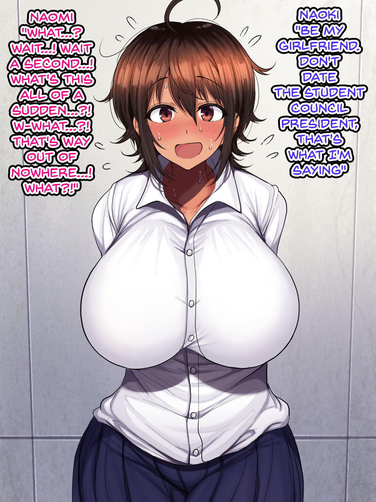 A Story About Having Sex With a Girl That Acts Like It's No Big Deal Since We Are Like Guy Friends - Page 257