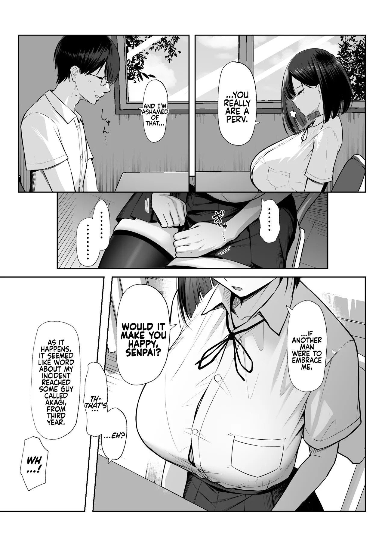 [Maikage (Mikage)] Senpai no Tame ni, Dakaremasu. | I'll Do It For Senpai. [English] [rez_a] - Page 8