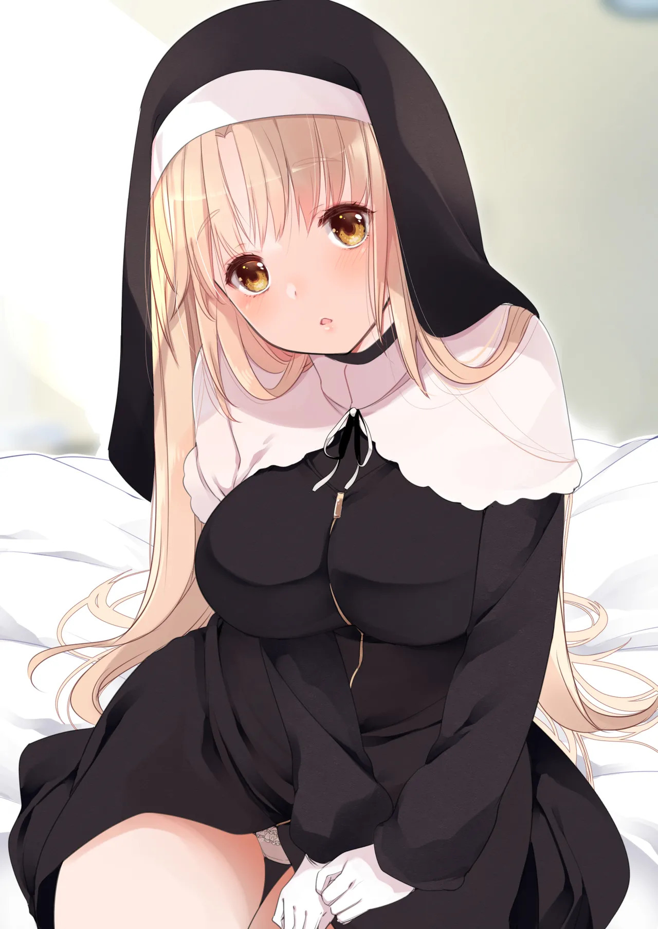 [藤崎ひかり] シスター・ク〇ア強制中出し差分 - Page 22
