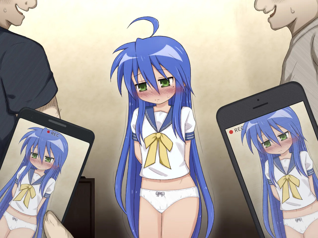 [Rinrin Tokoro (rinrin)] Kona-chan ga Kyōhaku H Sare Chau Hanashi (Lucky Star) - Page 23