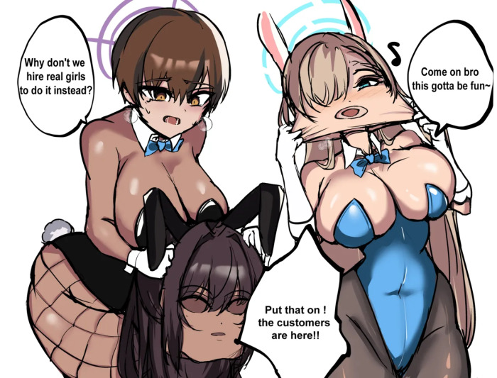 [Toiletghost] Bunny part time job