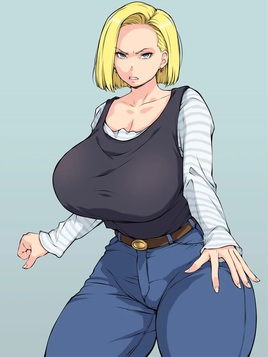 [はなきん桜 (横十輔)] いきなり巨乳パコり ～種付け異星人が18号を押しかけ寝取り堕とし～ - Page 85