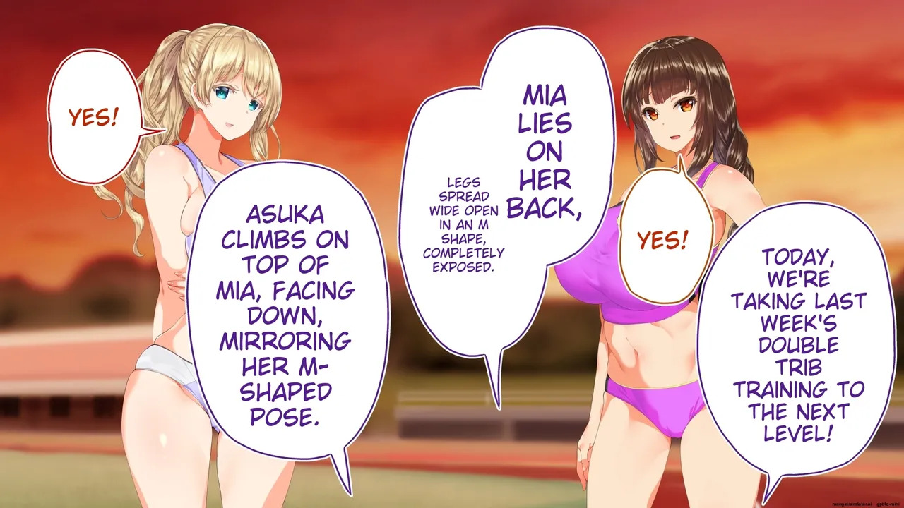 [STUDIO HUAN (Raidon)] Rikujoubu Joshi wa Ore no Nama Onaho!!! Renzoku Shasei Hen [ENGLISH] [MTL] - Page 414