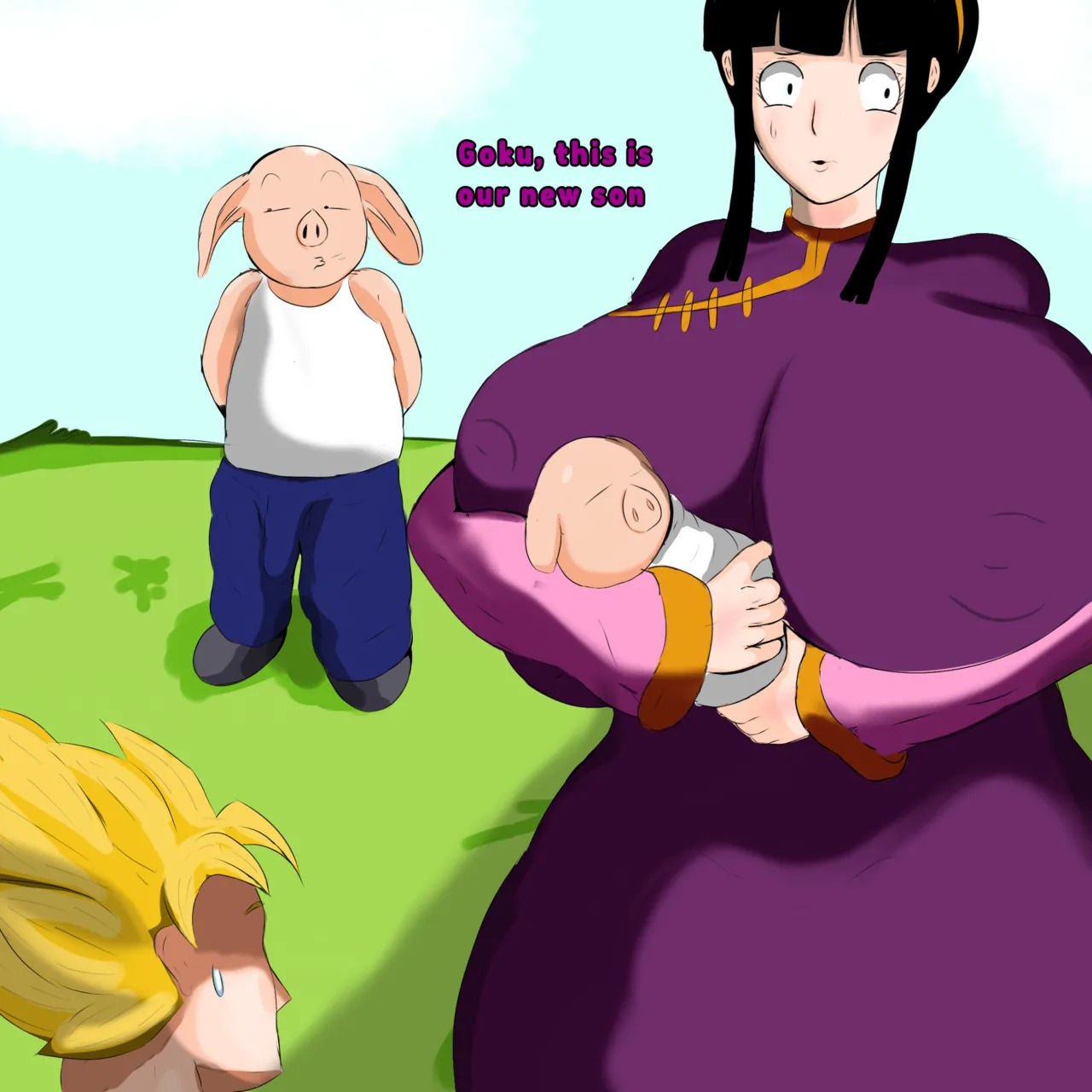 [Treepill] Chichi x Oolong Ch. 1-4 (Dragon Ball Z) - Page 24
