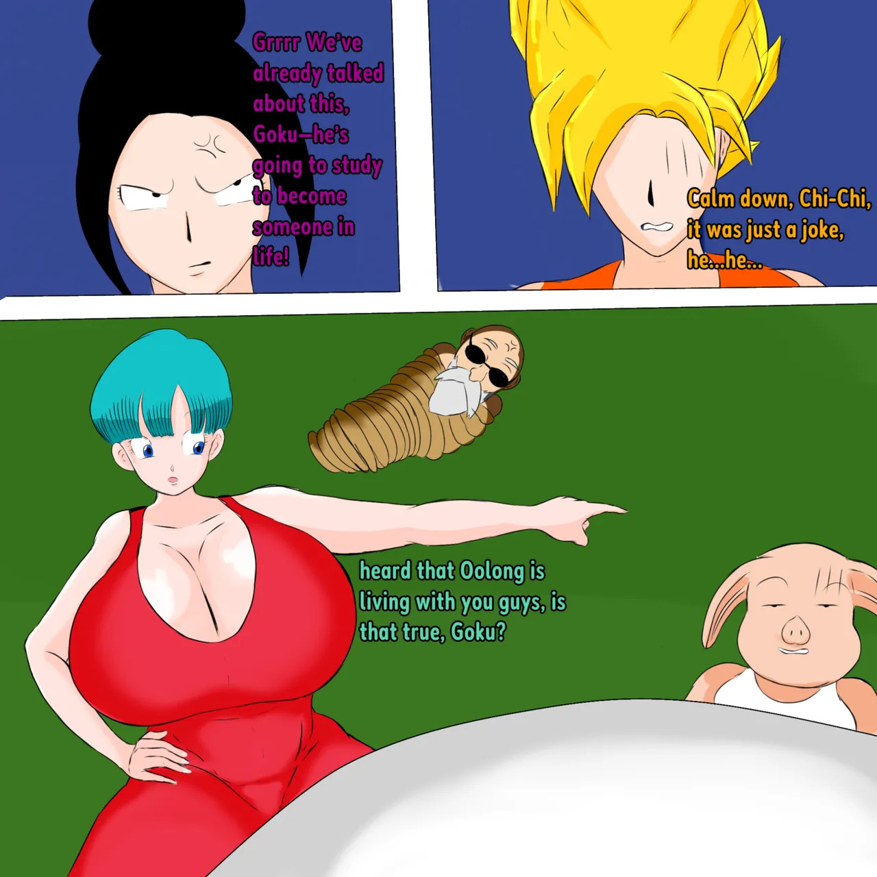 [Treepill] Chichi x Oolong Ch. 1-4 (Dragon Ball Z) - Page 27