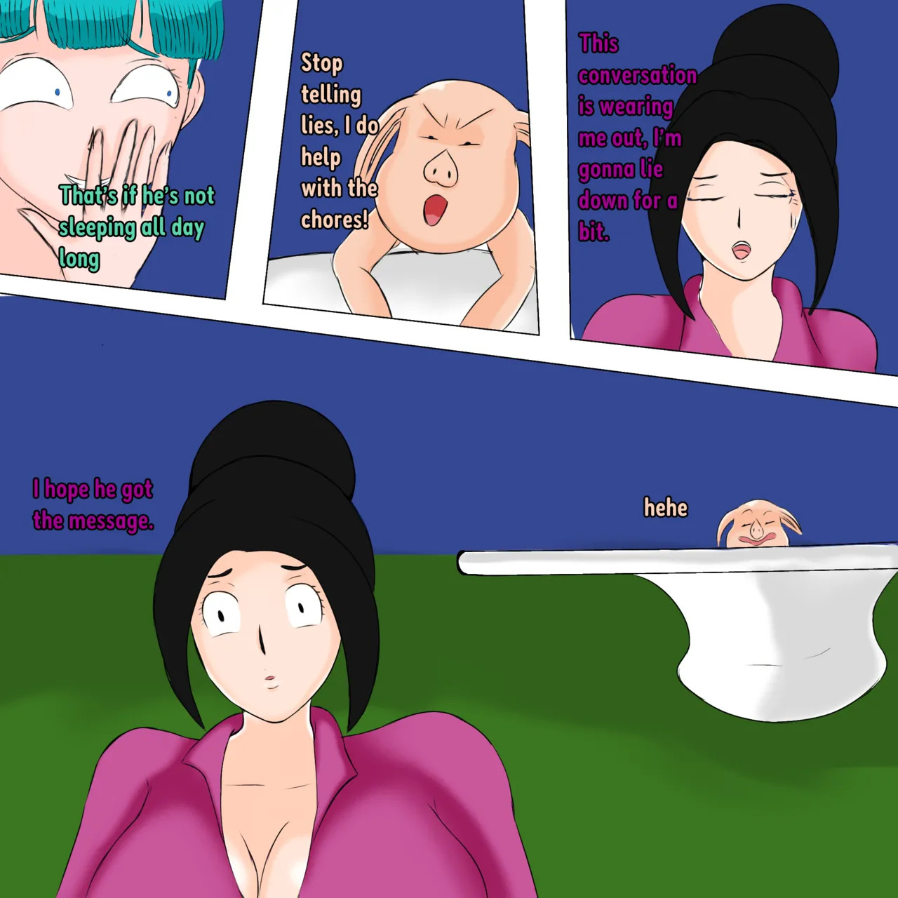 [Treepill] Chichi x Oolong Ch. 1-4 (Dragon Ball Z) - Page 29