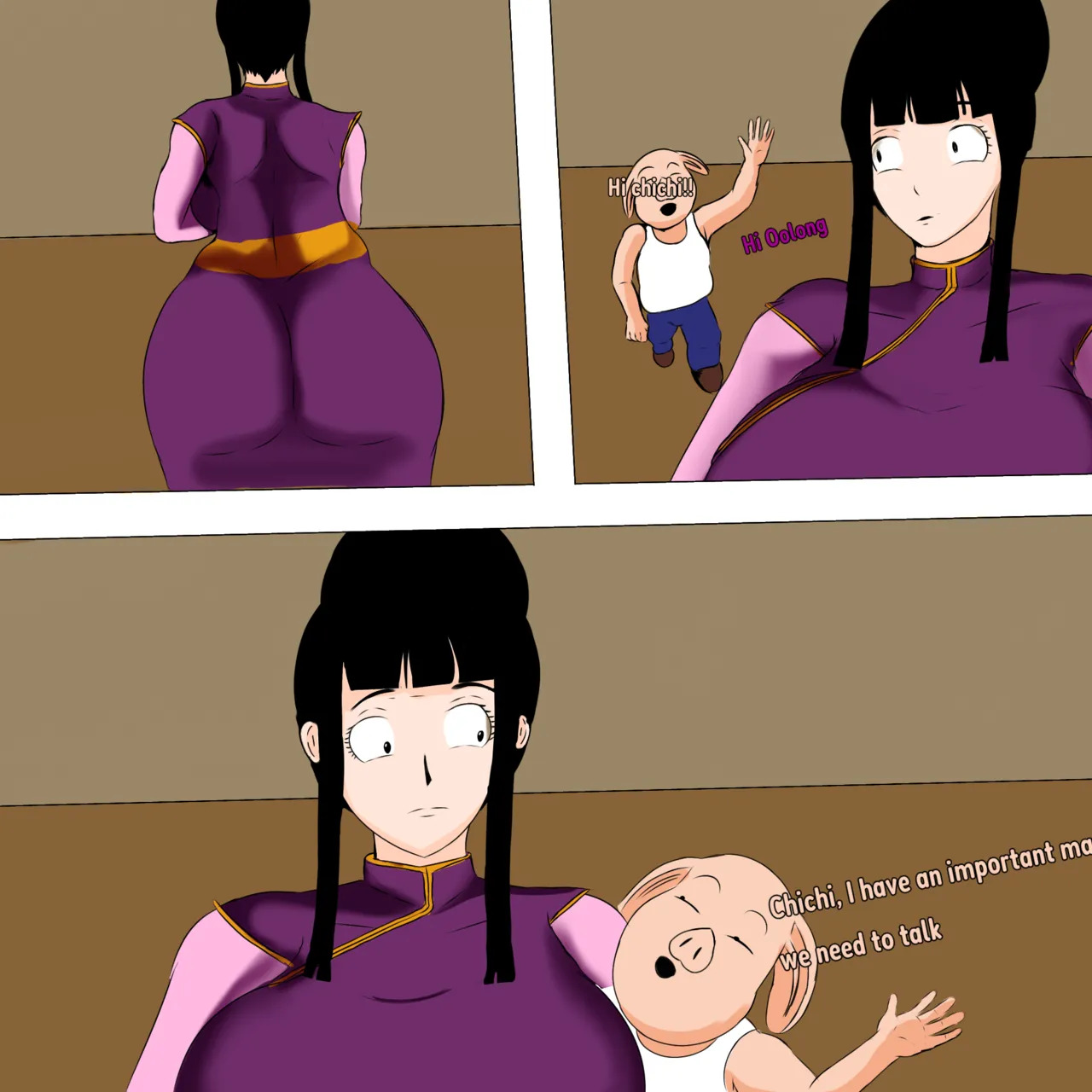 [Treepill] Chichi x Oolong Ch. 1-4 (Dragon Ball Z) - Page 45