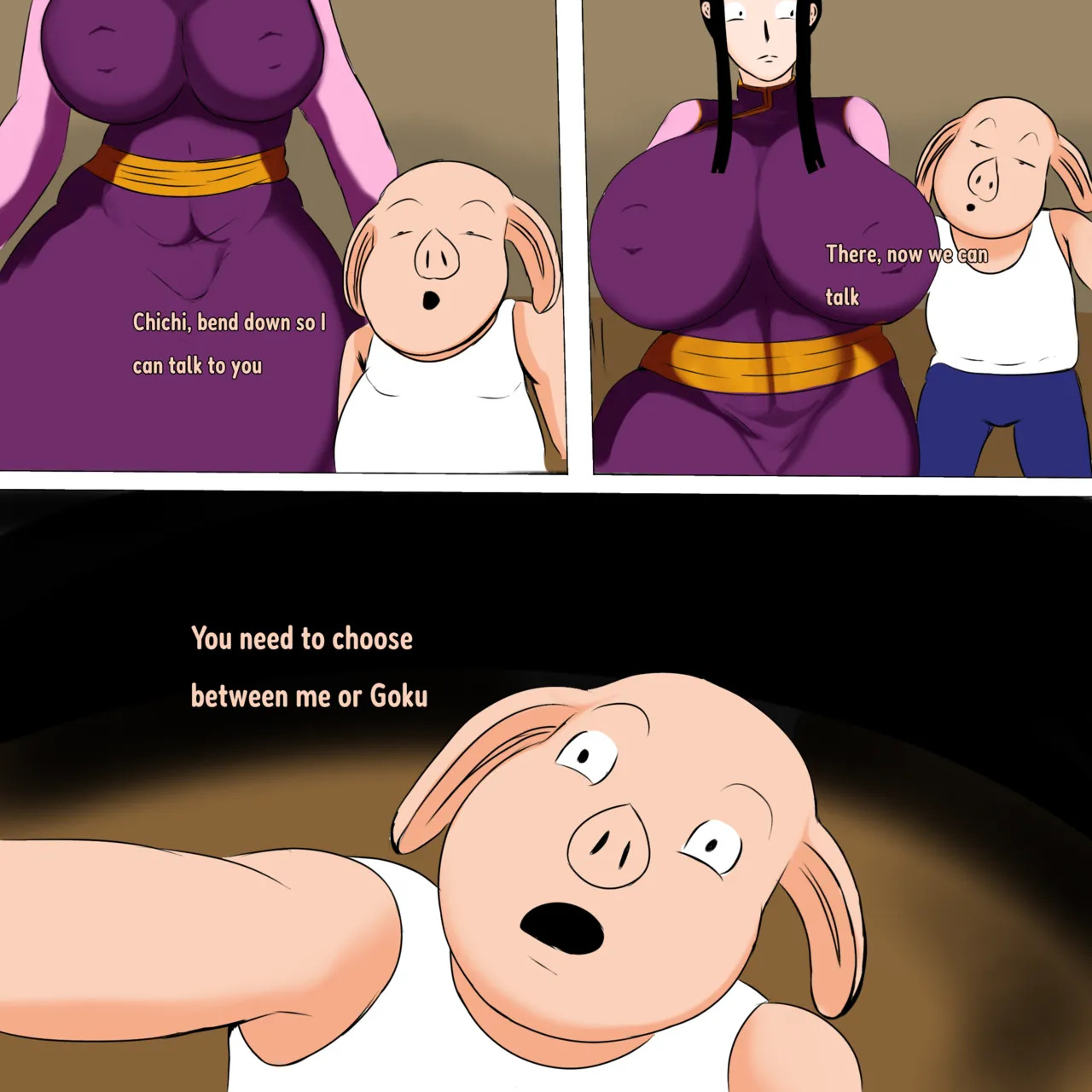 [Treepill] Chichi x Oolong Ch. 1-4 (Dragon Ball Z) - Page 46