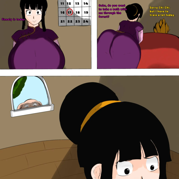[Treepill] Chichi x Oolong Ch. 1-4 (Dragon Ball Z)