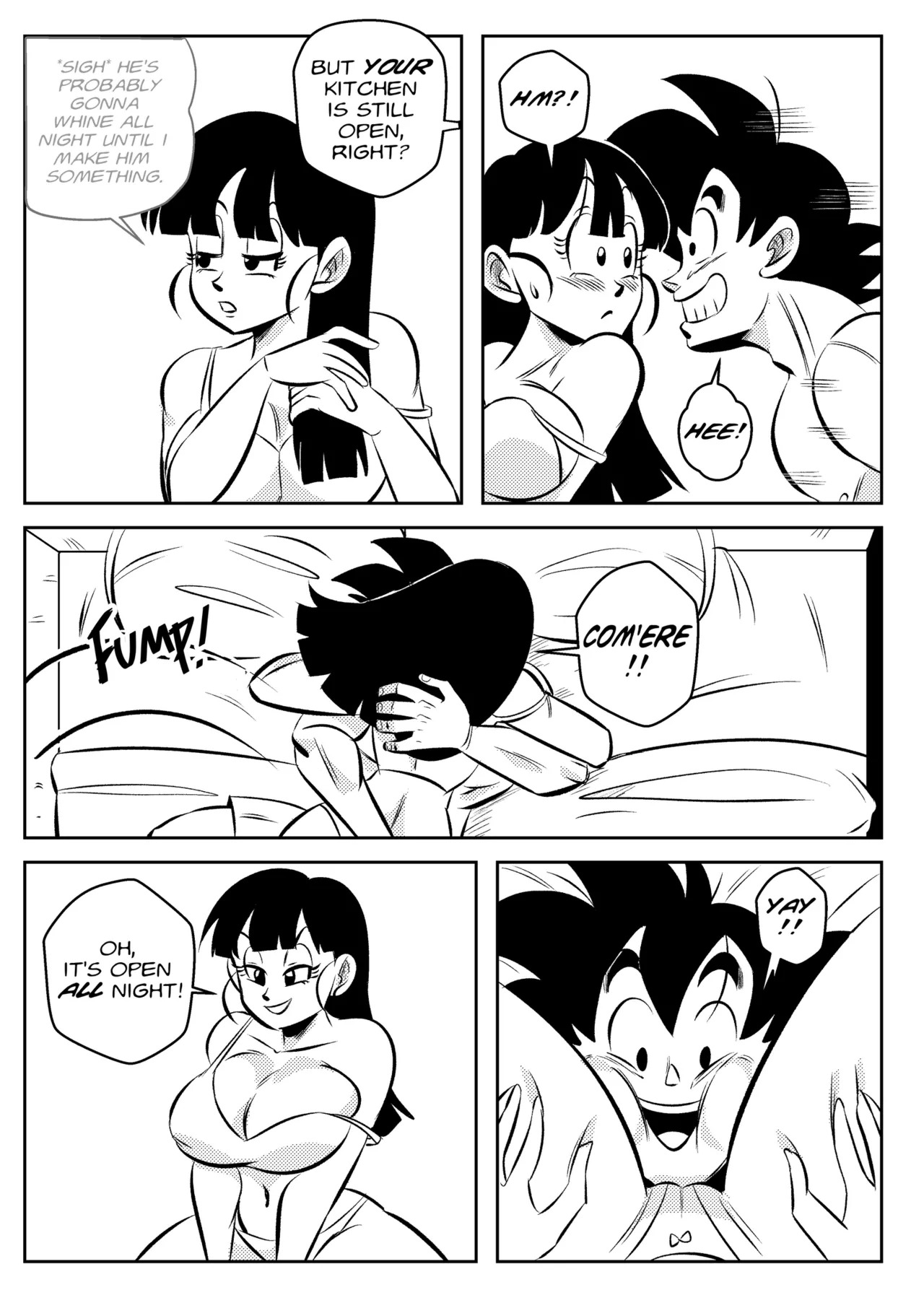 [FunsexyDB] 7 Days of GoChi (Dragon Ball) - Page 33