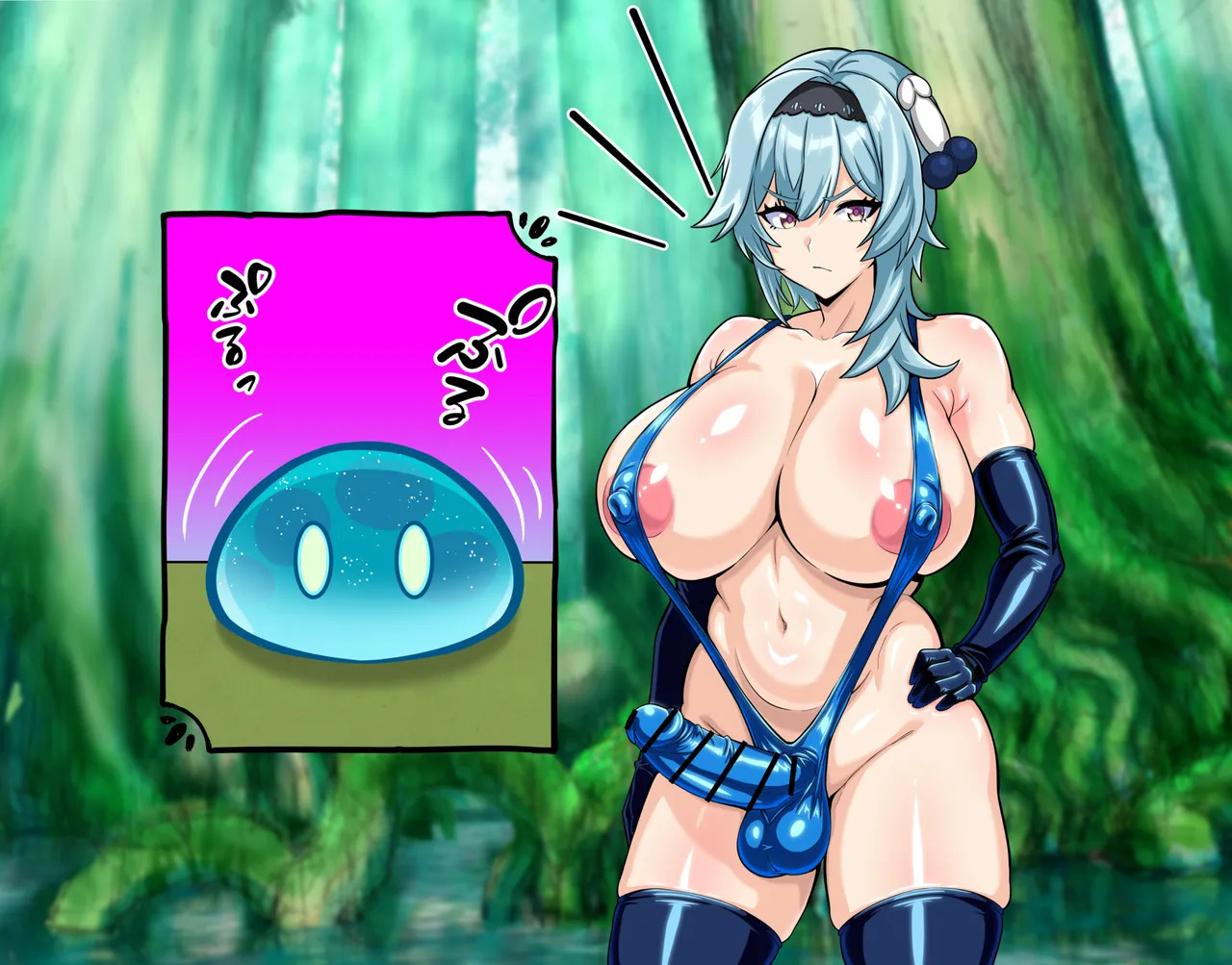 [FuTough45] Futanari Eula's Serious Battle ~Slime Edition~ - Page 36