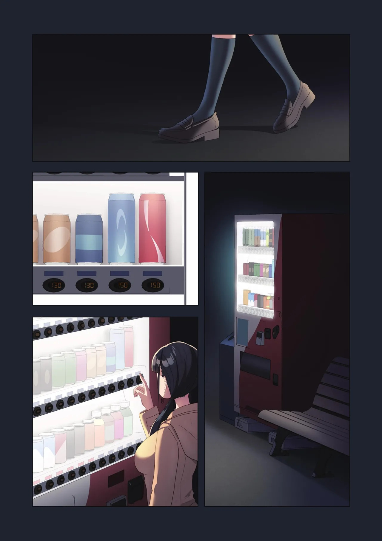 [U Donko] Exhibitionism in the park at night - Night One - Page 88