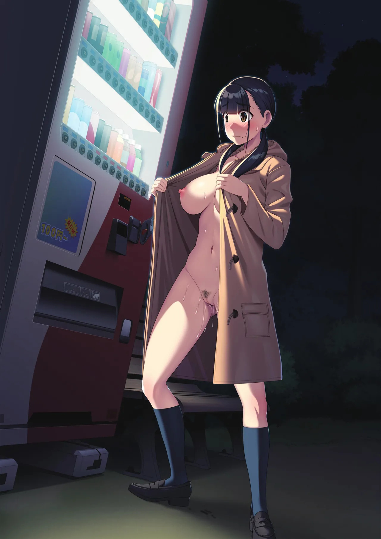 [U Donko] Exhibitionism in the park at night - Night One - Page 90