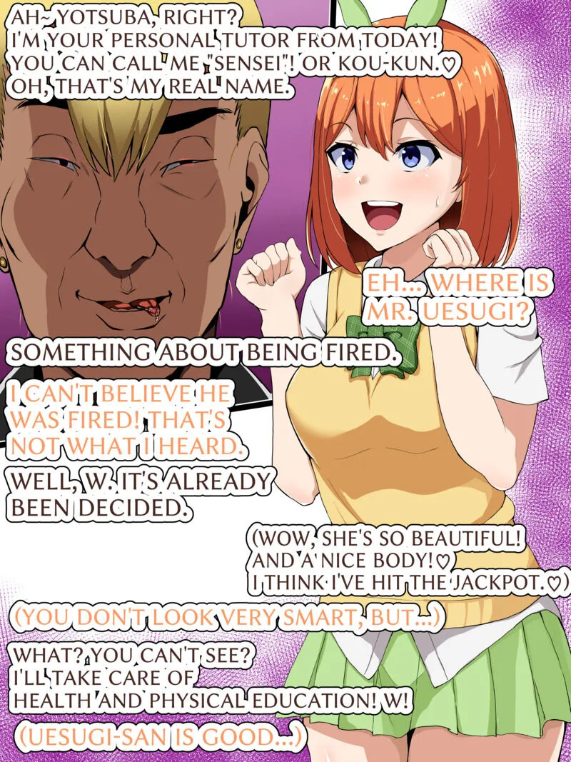 [Honda Hormarin] The Quintessential Quintuples Blowjob and CG art Collection - Page 110