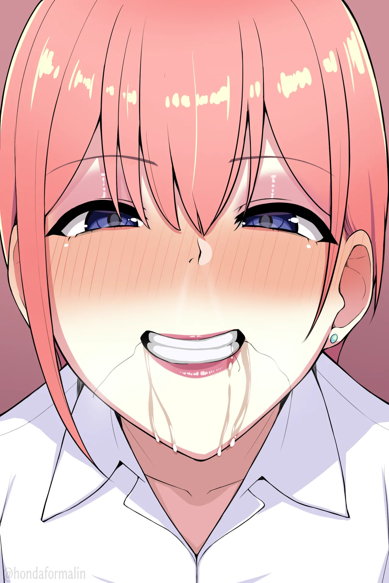 [Honda Hormarin] The Quintessential Quintuples Blowjob and CG art Collection - Page 16