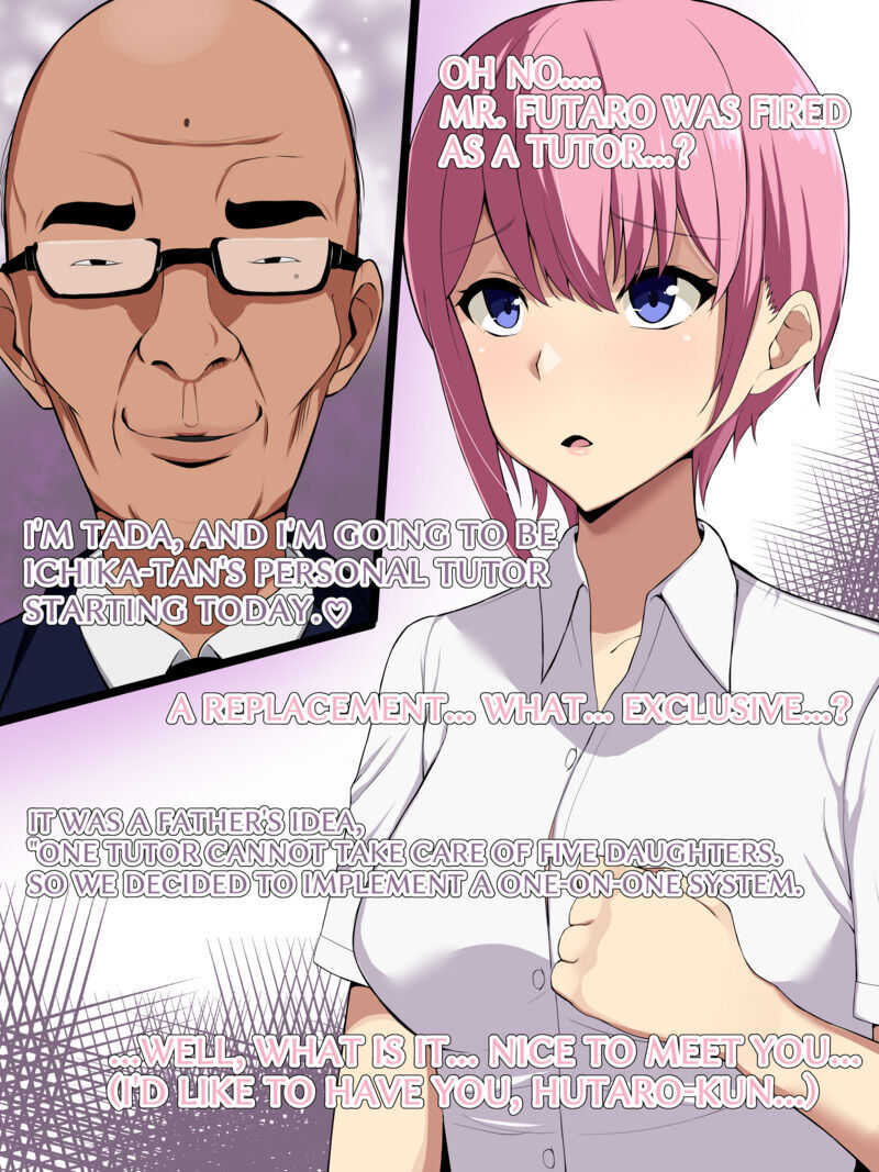 [Honda Hormarin] The Quintessential Quintuples Blowjob and CG art Collection - Page 91