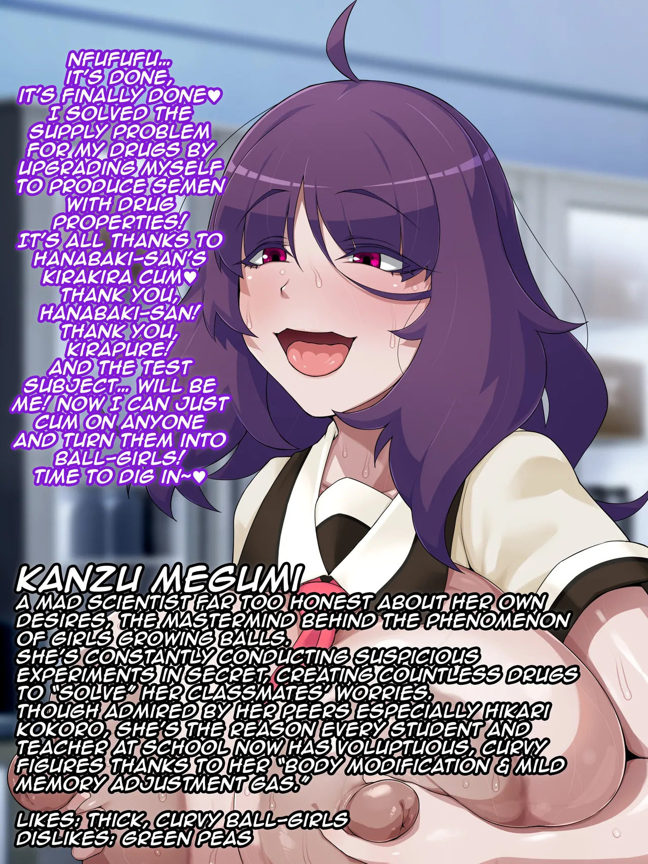 [GFF (Kuribayashi Chris)] Kanzu Megumi wa do~~~shitemo onnanoko ni kintama o hayashitai | Kanzu Megumi Reeea~~aally Wants to Give Girls Balls [English] [Aishi21] - Page 115