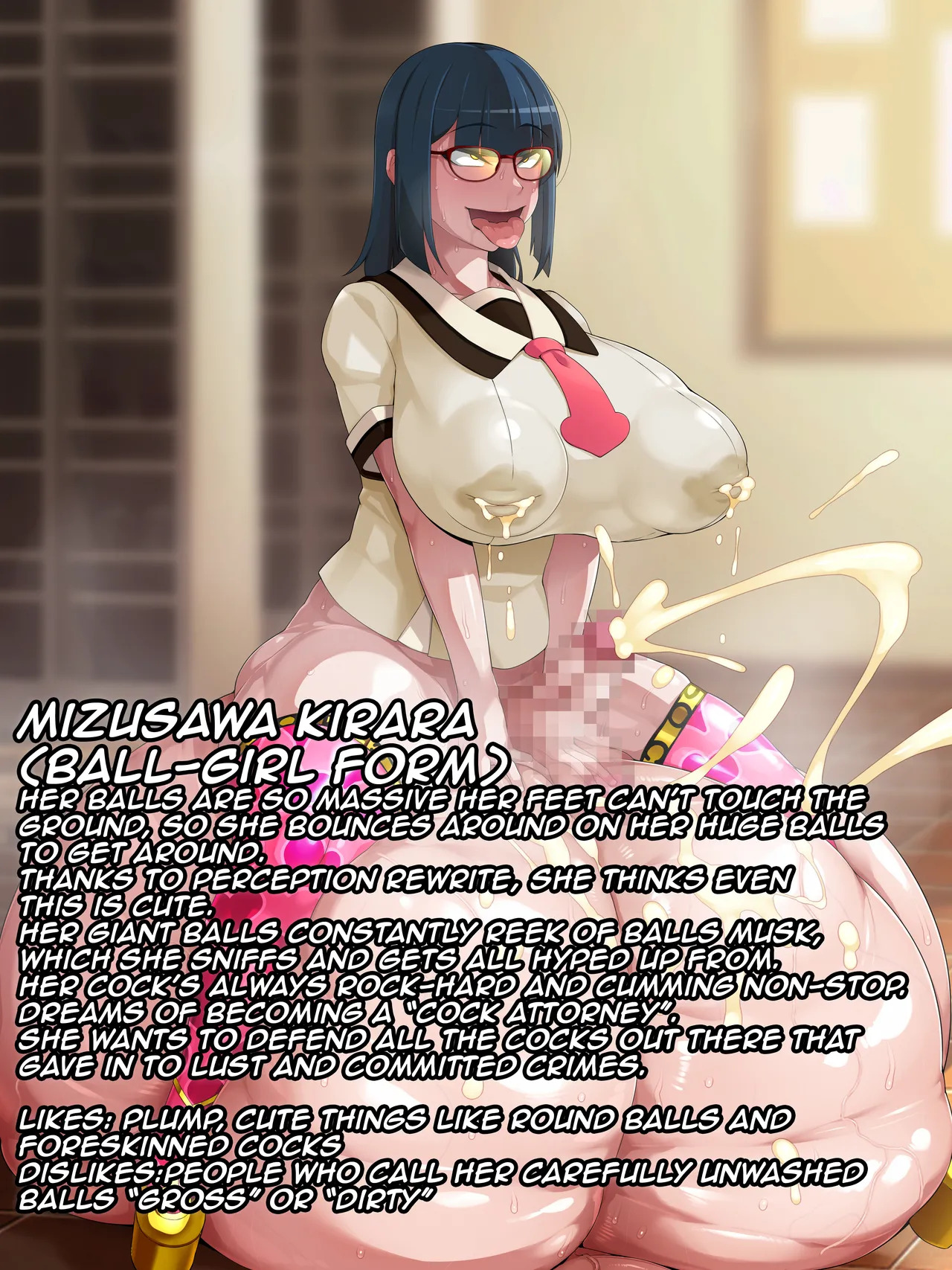 [GFF (Kuribayashi Chris)] Kanzu Megumi wa do~~~shitemo onnanoko ni kintama o hayashitai | Kanzu Megumi Reeea~~aally Wants to Give Girls Balls [English] [Aishi21] - Page 53