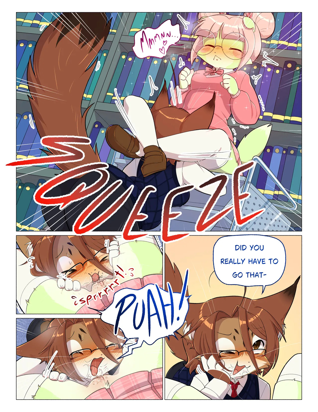[Saucy] Orito and Minette: Visit the Library - Page 10